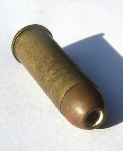 A Rem-UMC load with the “Mushroom” bullet but not headstamped as High Velocity.